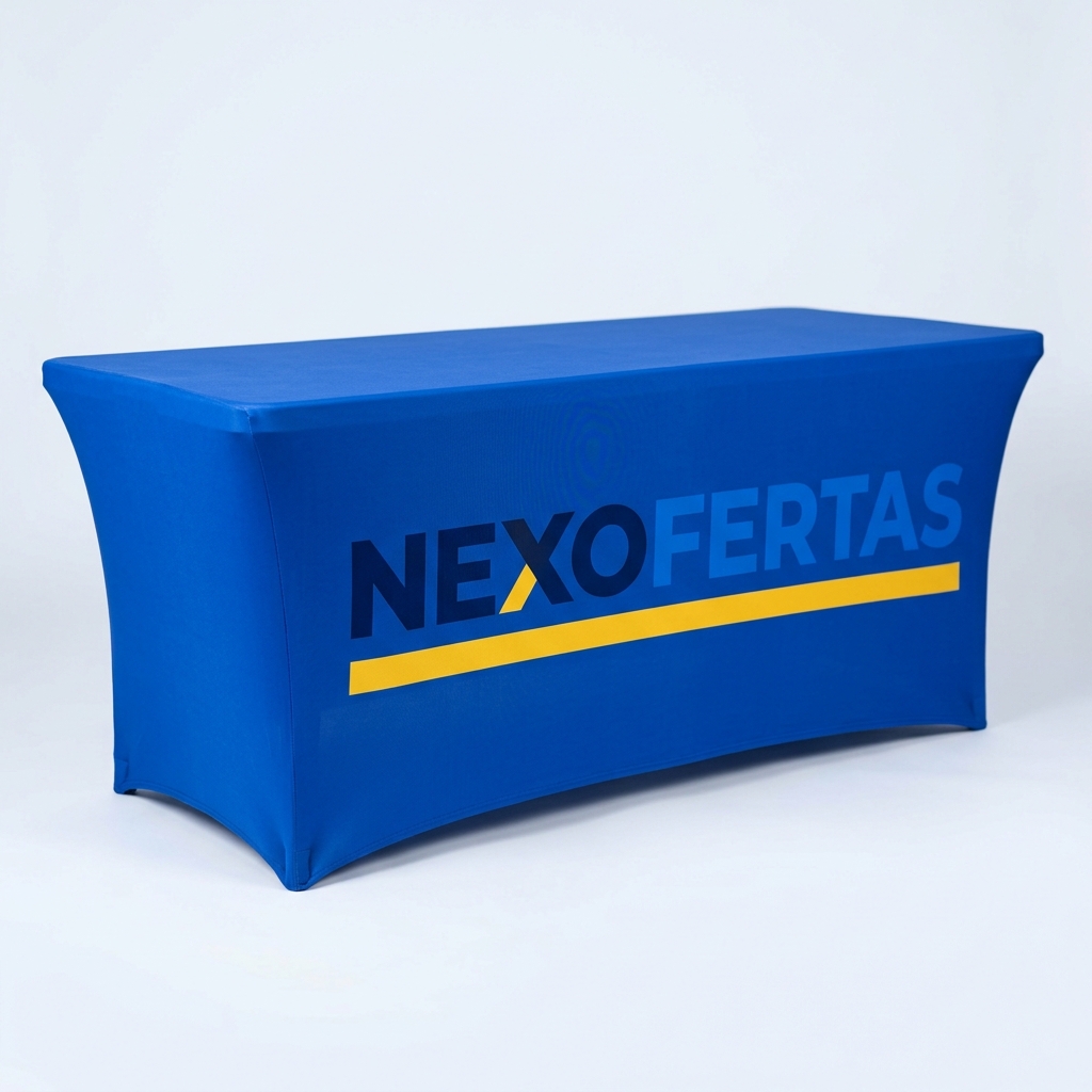 [NX-mantel-personalizado] Mantel ajustado personalizado para mesa de feria