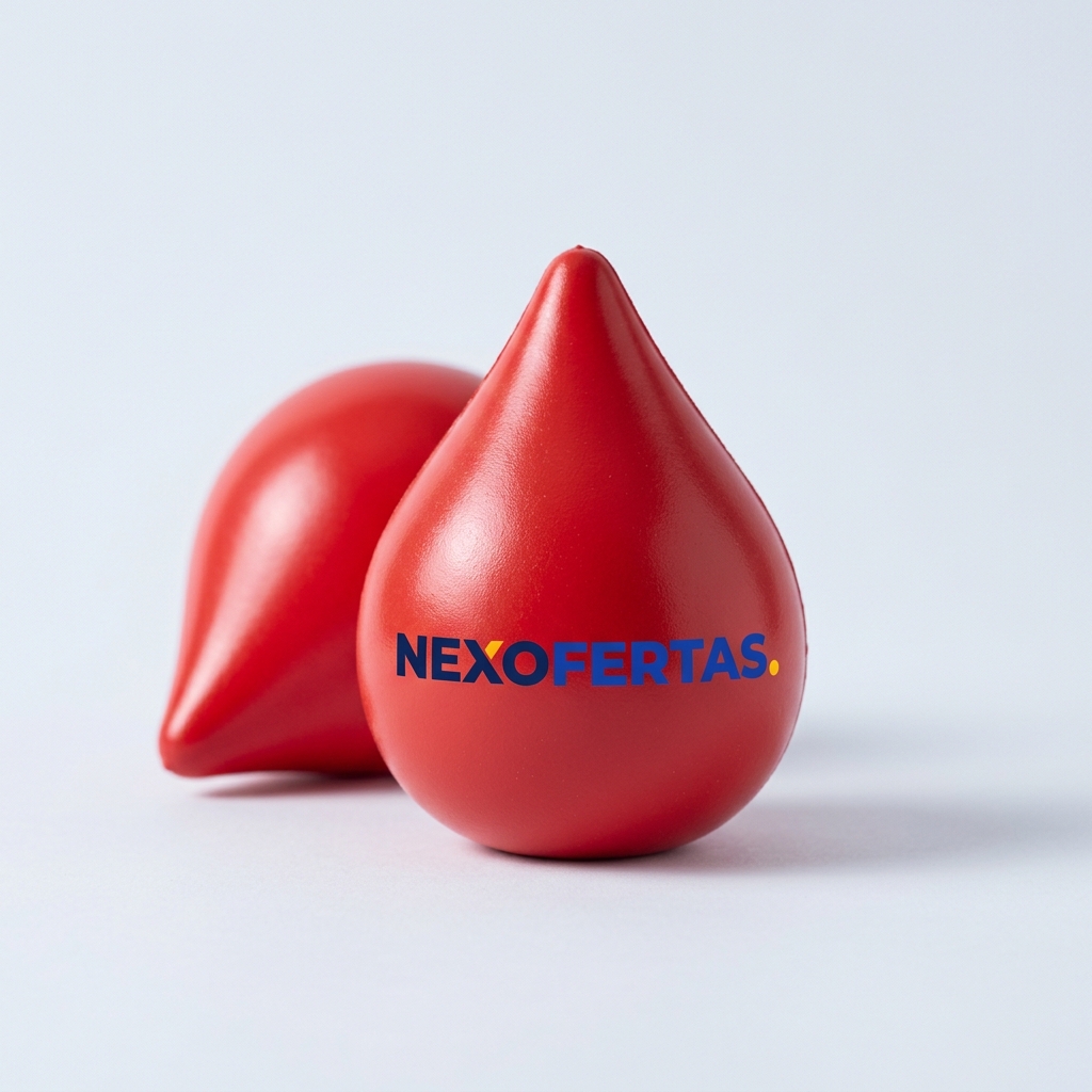 [NX-pelota-antiestres-gota-de-sangre] Antiestrés en forma de gota personalizado