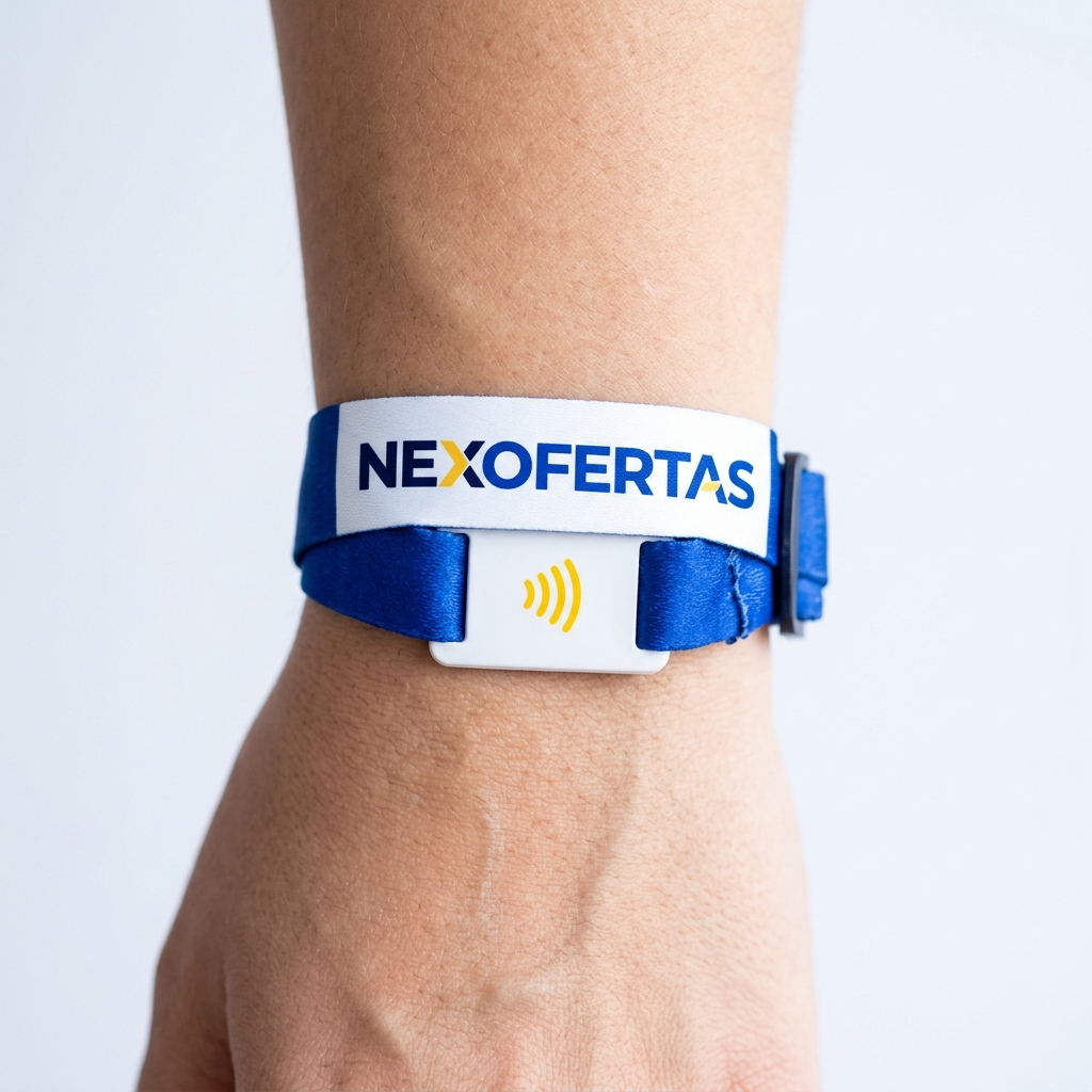[NX-pulseras-sublimadas-con-rfid] Pulseras de tela sublimadas con chip RFID