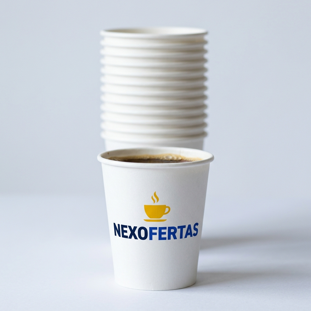 [NX-vasos-desechables-6-oz] Vasos de cartón 6 oz personalizados