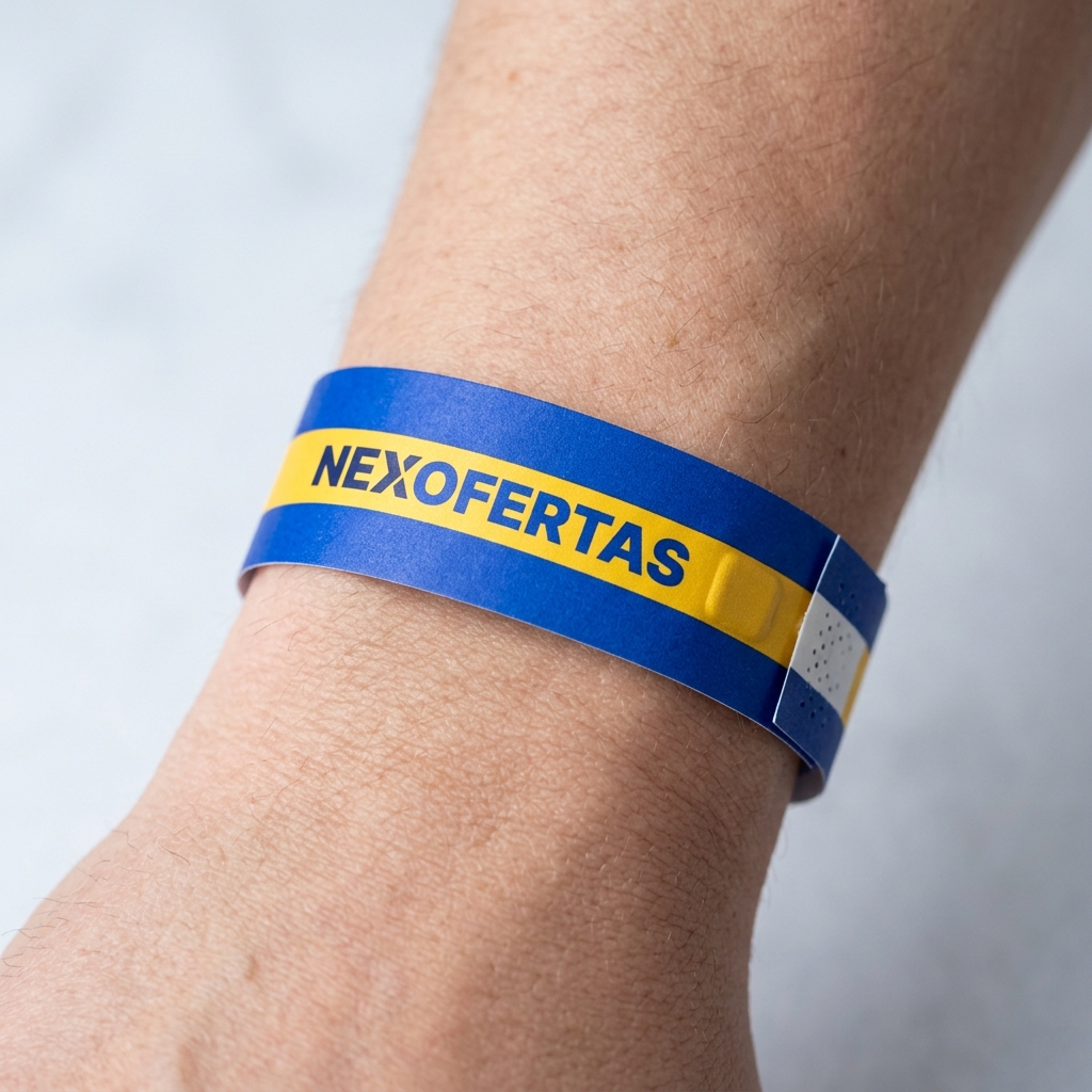 [NX-gb-pulsera-rfid-papel-desechable] Pulsera RFID de papel desechable